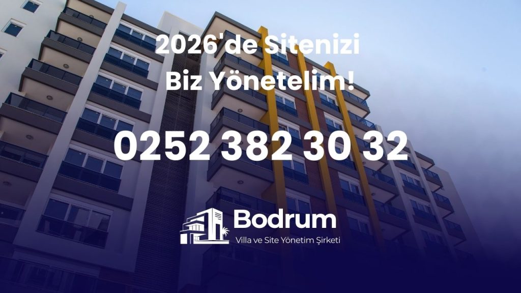 Bodrum Site Yönetim Firması